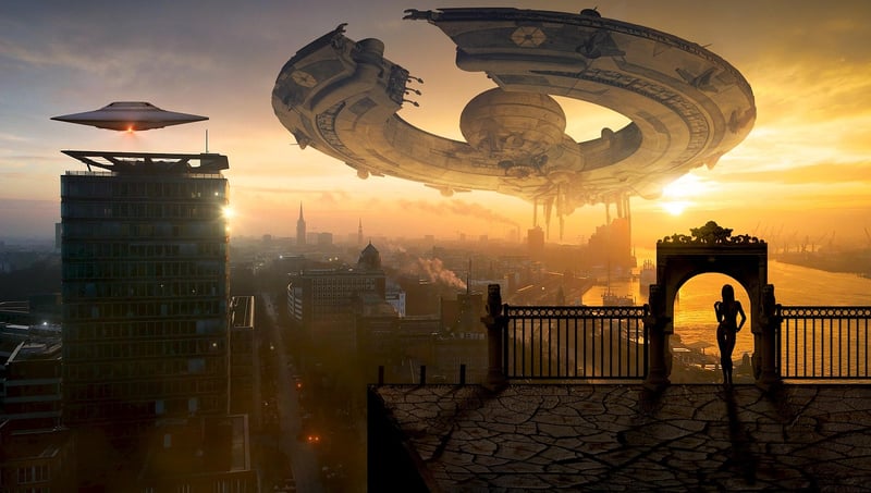 Sci-Fi Movie Scene